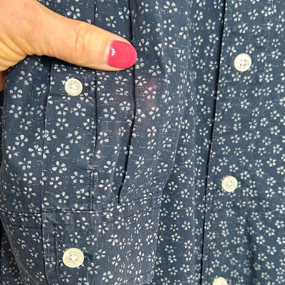 J.Crew Slim Fit Floral Print Button-Down Shirt Size S - Picture 10 of 10